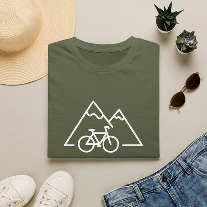 Busy (Mountain) Biking // Unisex Softstyle T-Shirt