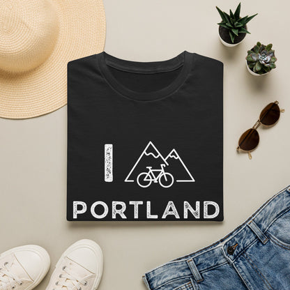 I (Mountain) Bike Portland // Unisex Softstyle T-Shirt
