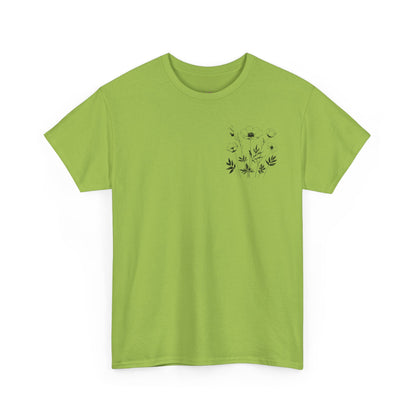We're Rooting For You - Flowers // Unisex Heavy Cotton Tee - Perfect for Everyday Comfort