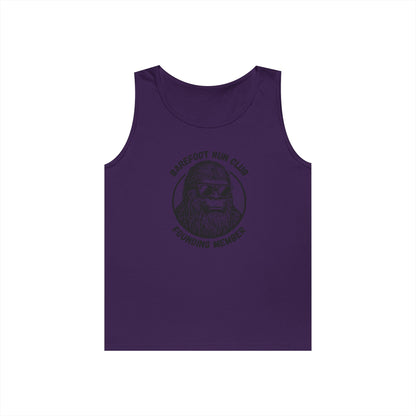 Barefoot Run Club Founding Member //  Unisex Heavy Cotton Tank Top