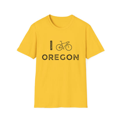 I (Road) Bike Oregon // Unisex Softstyle T-Shirt