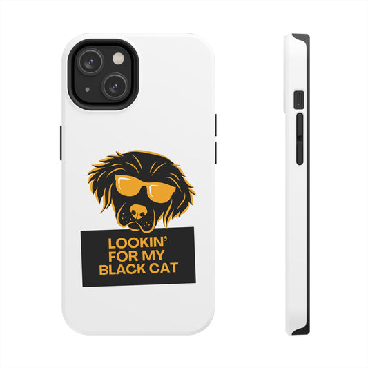 Lookin' For My Black Cat // Phone Case