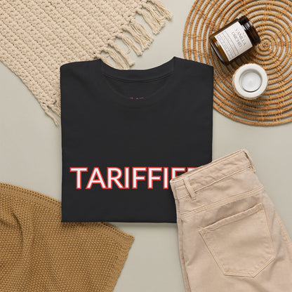 Tarrified // Unisex Heavy Cotton Tee - Scary Economy Statement Shirt