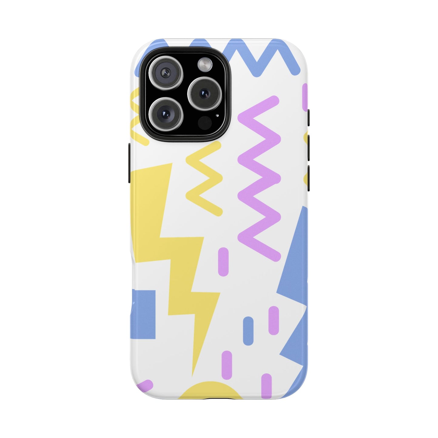 Zig Zag and Shapes // iPhone Case