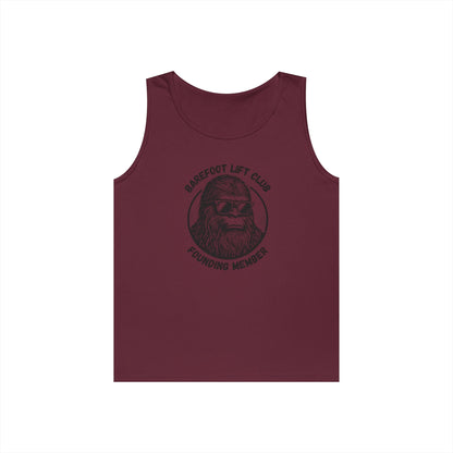 Barefoot Lift Club Founding Member //  Unisex Heavy Cotton Tank Top