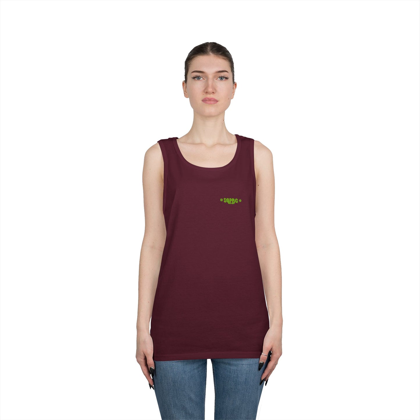 SGPBC // Green // Unisex Heavy Tank Top