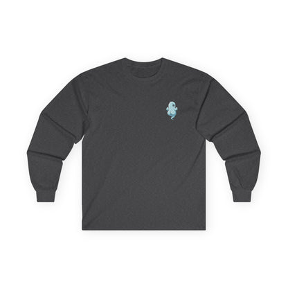 Unisex Ultra Cotton Long Sleeve Tee - 'Power Bottom Autumn' Graphic