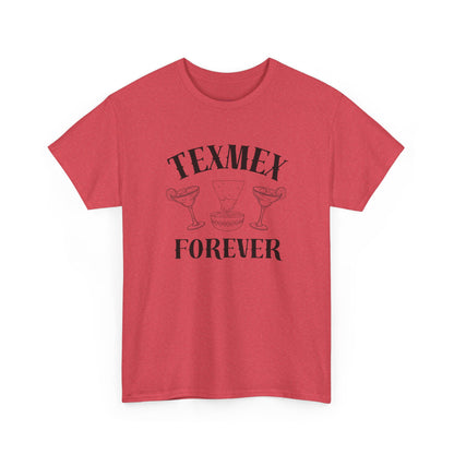 Tex-Mex Forever - Ritas & Queso // Unisex Heavy Cotton Tee - Fun Casual T-Shirt for Food Lovers