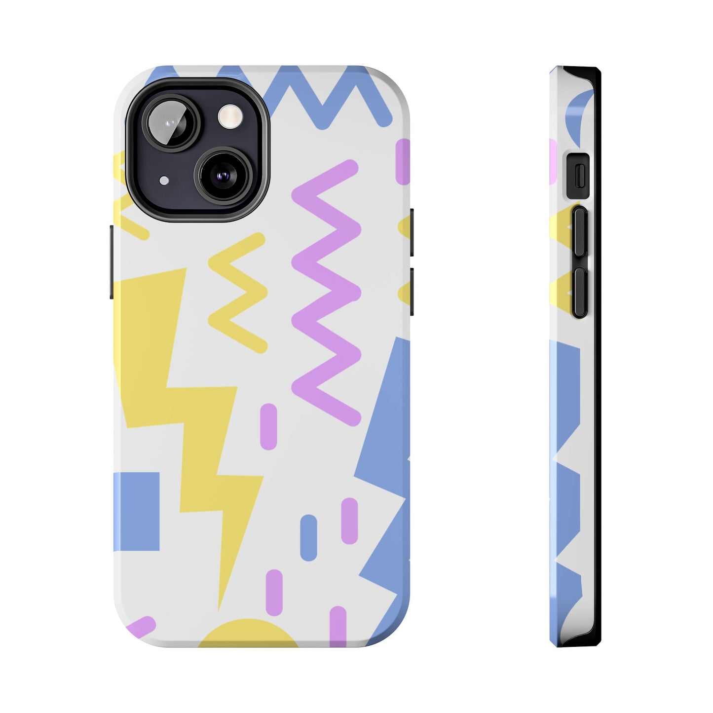 Zig Zag and Shapes // iPhone Case