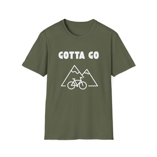 Gotta Go (Mountain) Biking // Unisex Softstyle T-Shirt