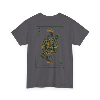 Pickleball - King of the Court Card Tee — Vintage Playing Card Graphic T-Shirt