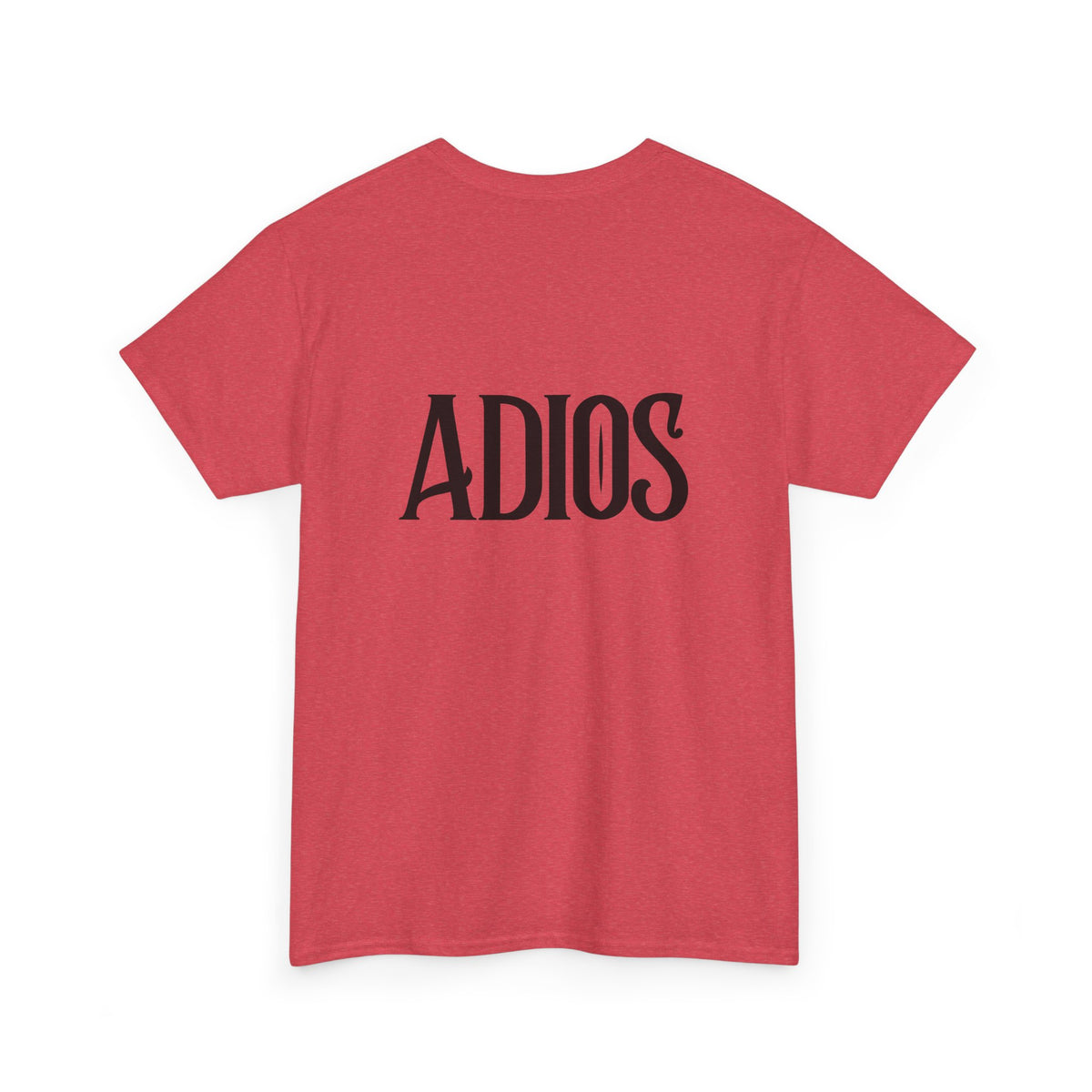 Howdy & Adios  // Unisex Heavy Cotton Tee - Casual Statement Shirt