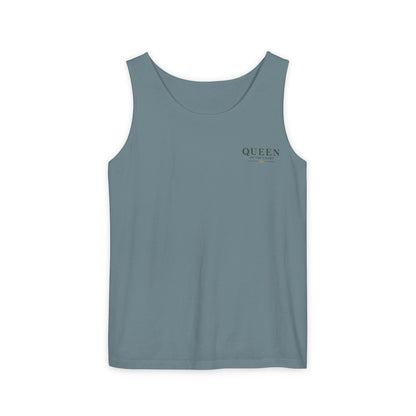 Pickleball - Queen of the Court - Vintage Playing Card - Tank Top — Graphic Tank