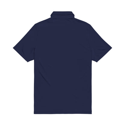 King of the Court-  Cream Embroidered Men's Polo Shirt - Under Armour Performance Polo