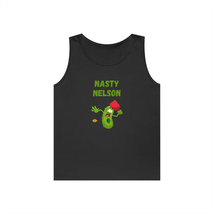 Pickleball // Nasty Nelson // Unisex Heavy Cotton Tank Top