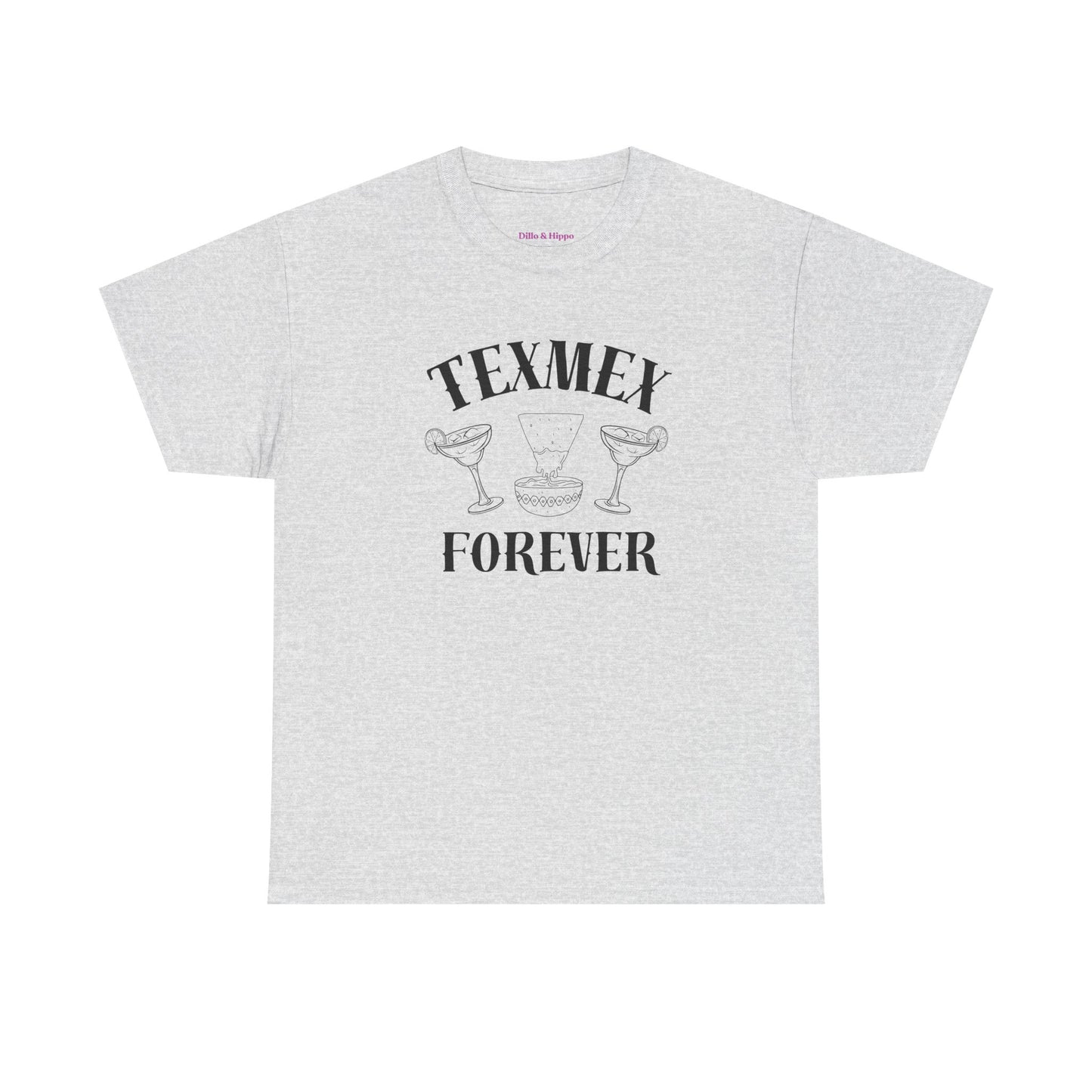 Tex-Mex Forever - Ritas & Queso // Unisex Heavy Cotton Tee - Fun Casual T-Shirt for Food Lovers