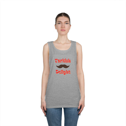 Turkish Delight // Unisex Heavy Cotton Tank Top - Fun & Cozy Summer Apparel