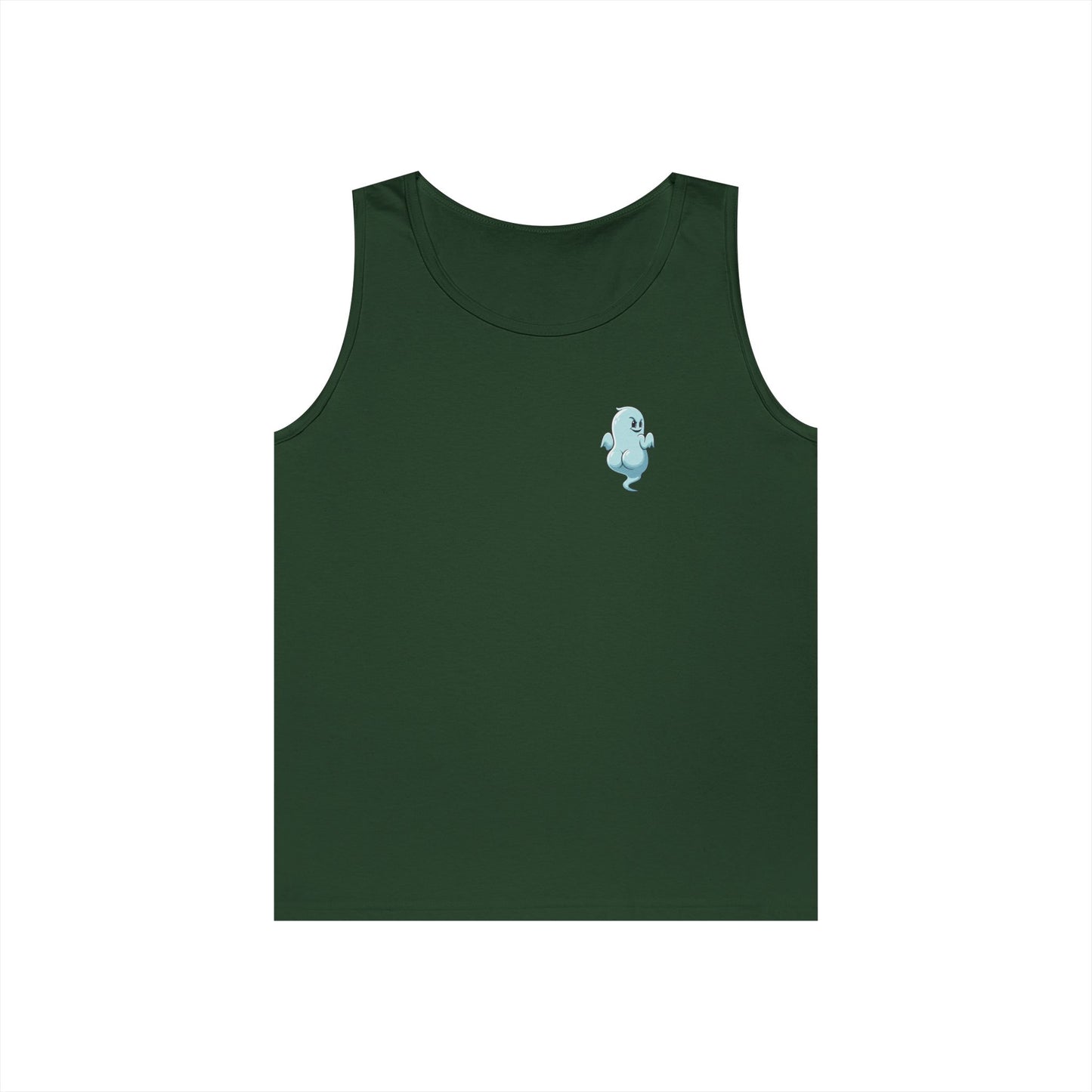 Power Bottom Autumn- Blue Ghost // Playful Tank Top for Unisex