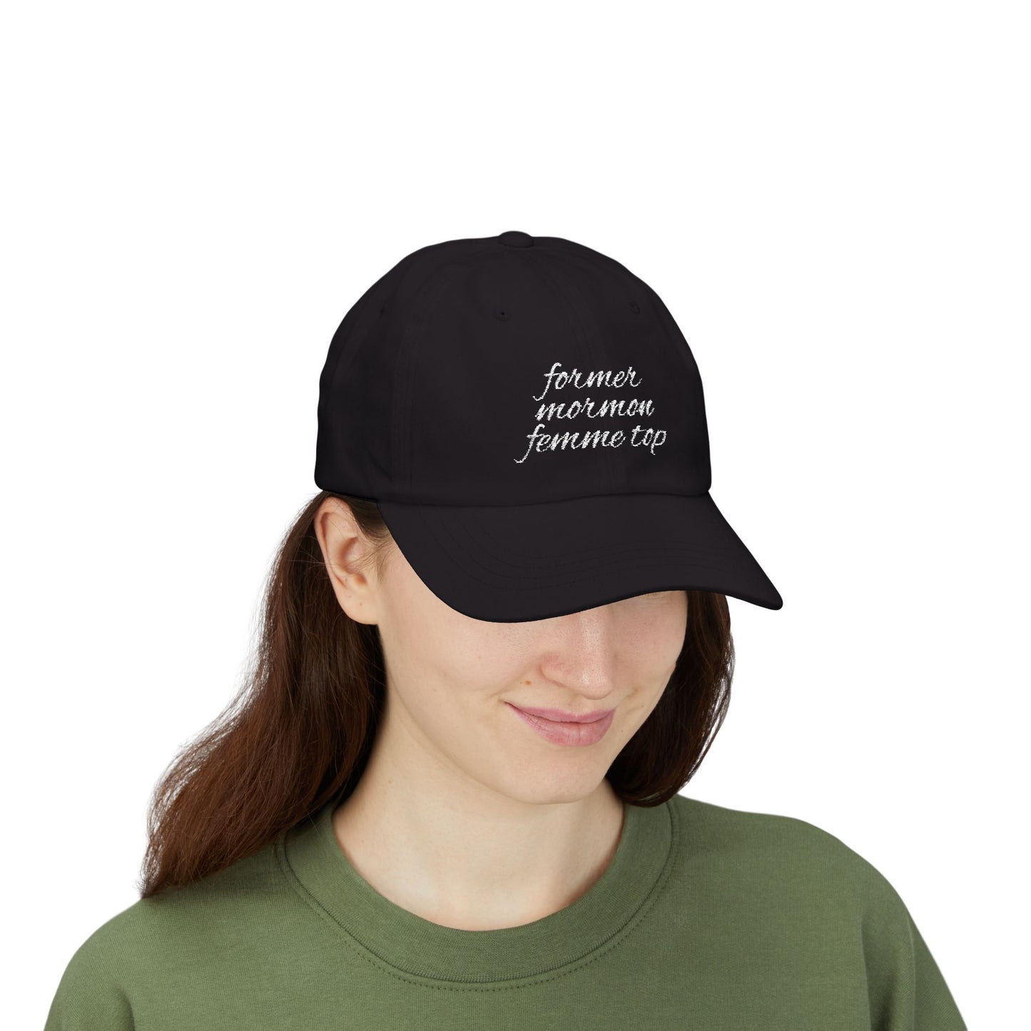 Former Mormon Femme Top // Classic Dad Cap