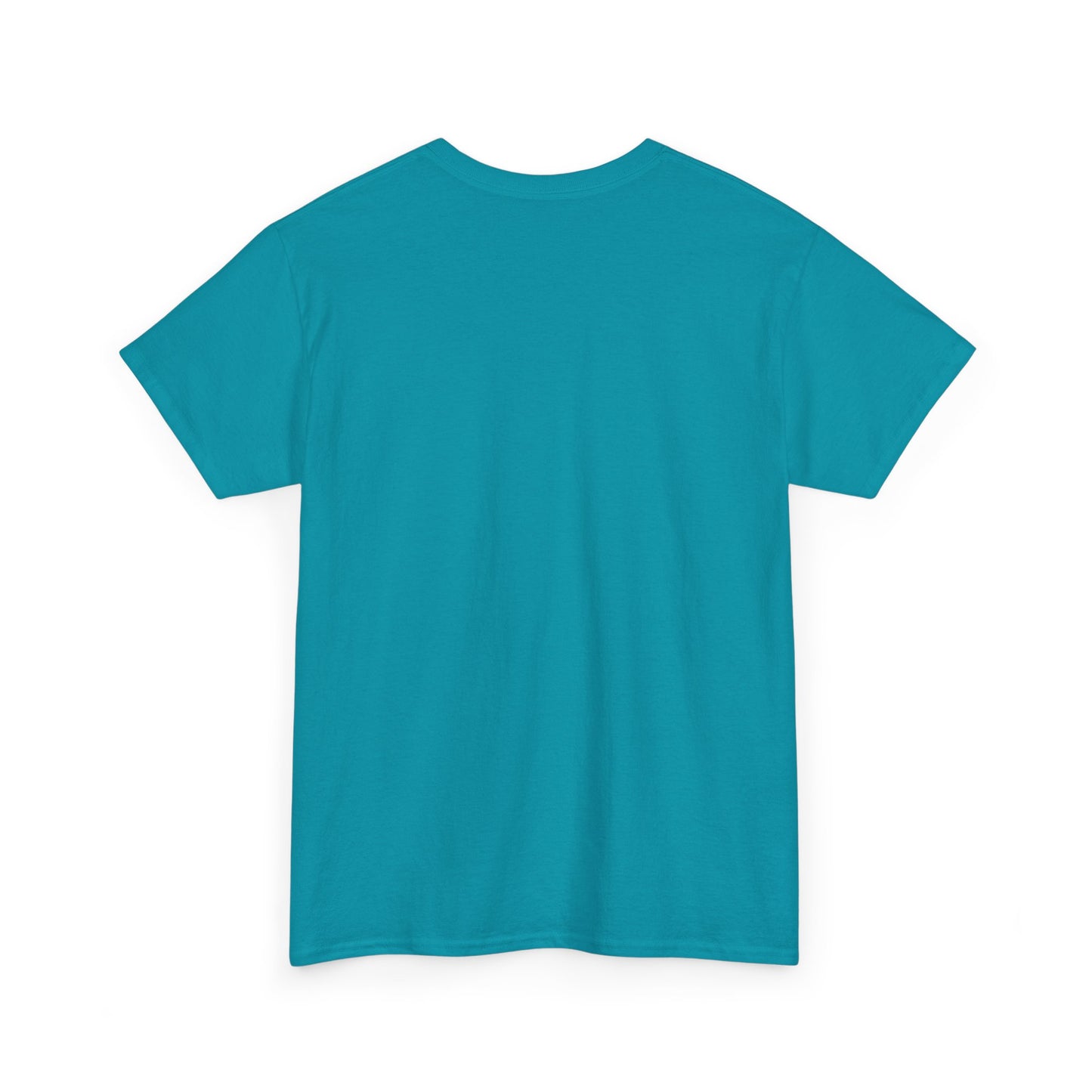 Golden Retriever with Sign //  Unisex Heavy Cotton Tee