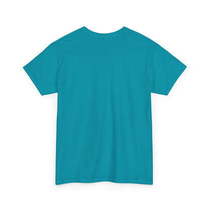 Golden Retriever with Sign //  Unisex Heavy Cotton Tee