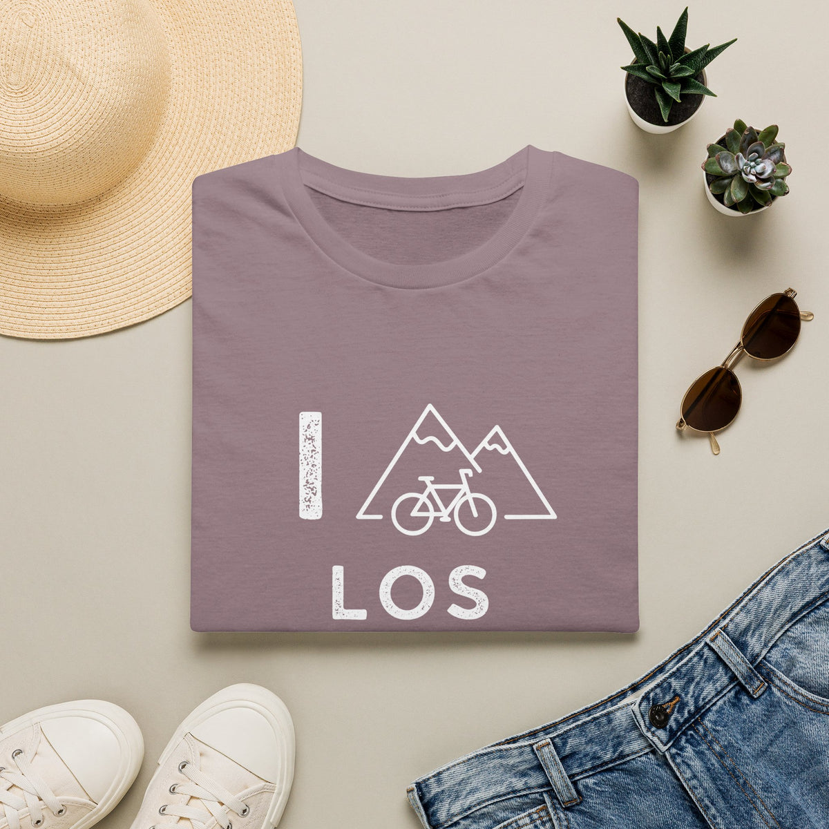 I (Mountain) Bike Los Angeles // Unisex Softstyle T-Shirt
