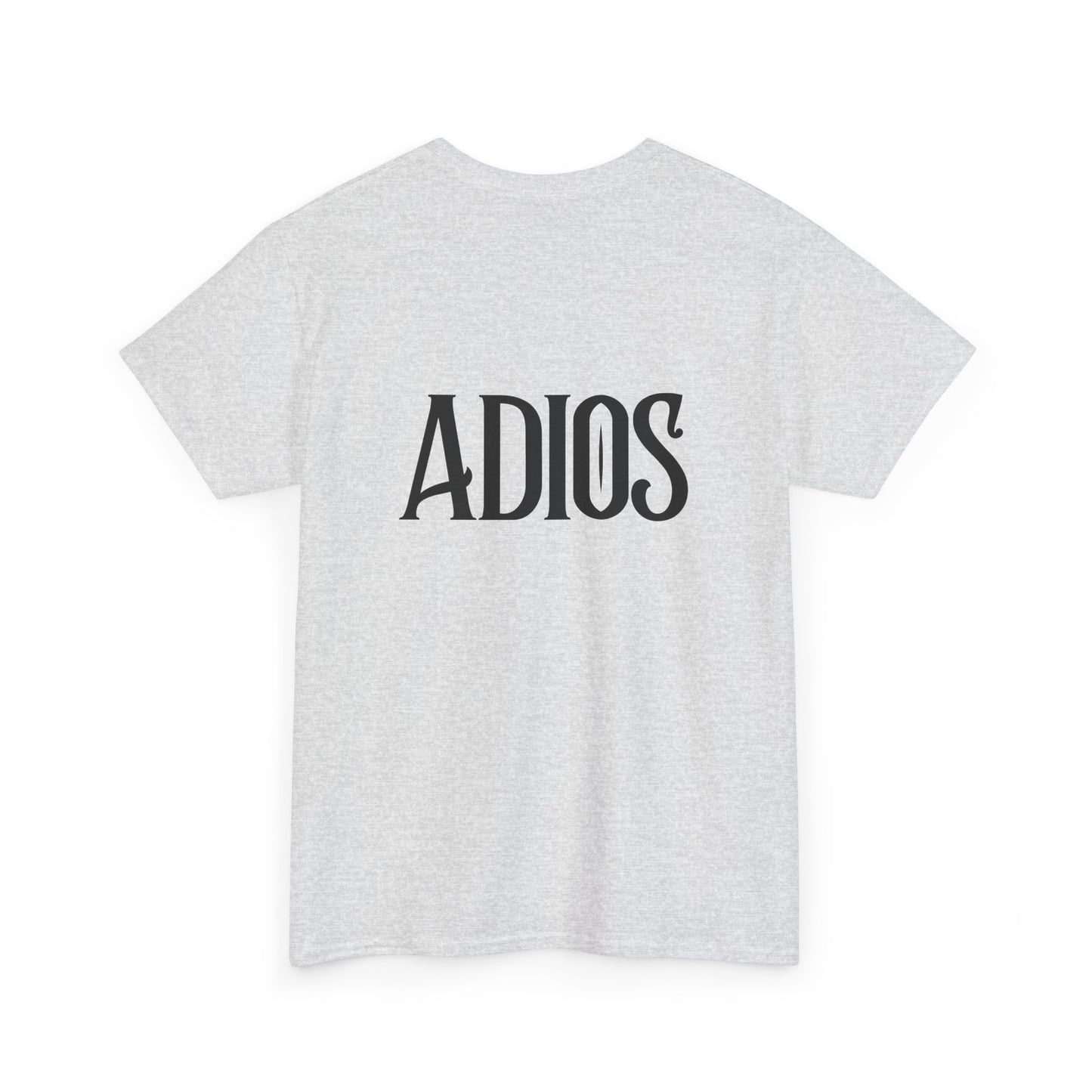 Howdy & Adios  // Unisex Heavy Cotton Tee - Casual Statement Shirt