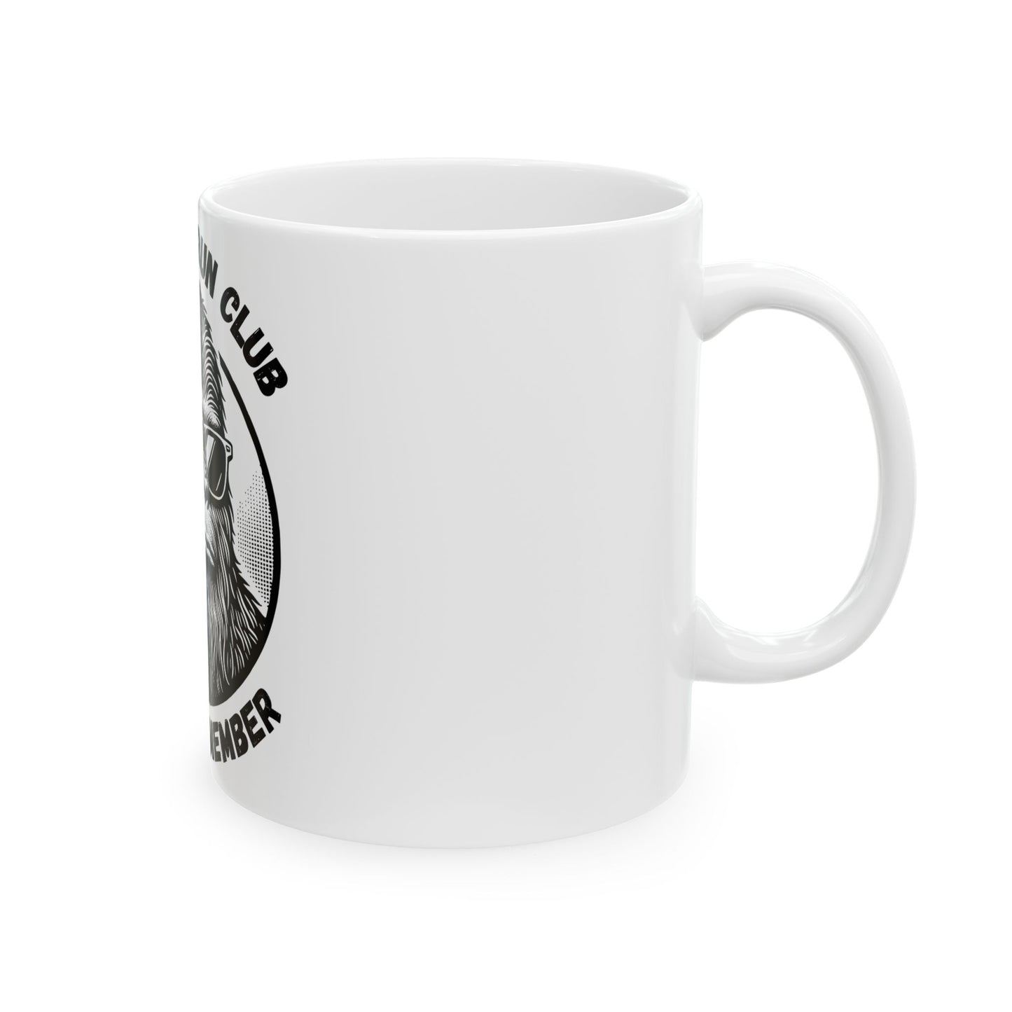 Barefoot Run Club Founding Member // Ceramic Mug, (11oz, 15oz)