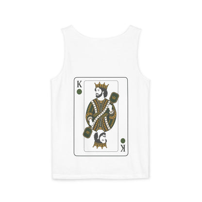 Pickleball - King of the Court - Vintage Playing Card - Tank Top — Graphic Tank