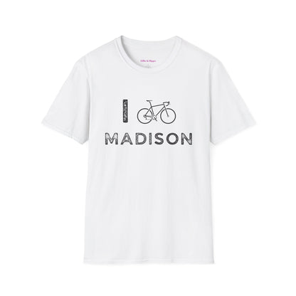 I (Road) Bike Madison // Unisex Softstyle T-Shirt