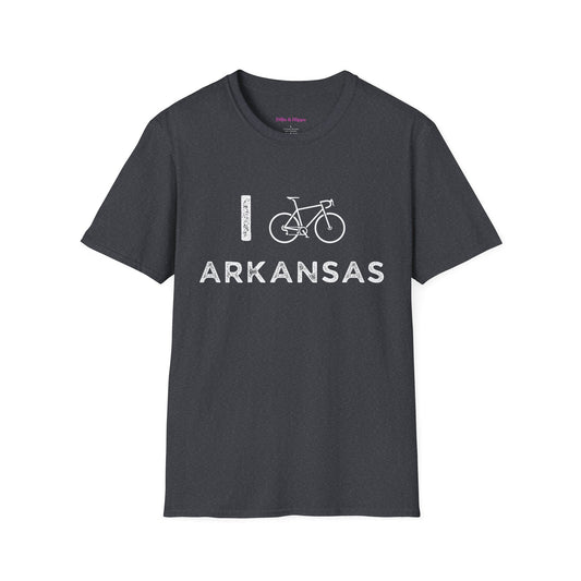 I (Road) Bike Arkansas // Unisex Softstyle T-Shirt