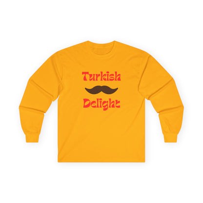 Turkish Delight // Long Sleeve Tee - Fun Unisex Shirt for Food Lovers