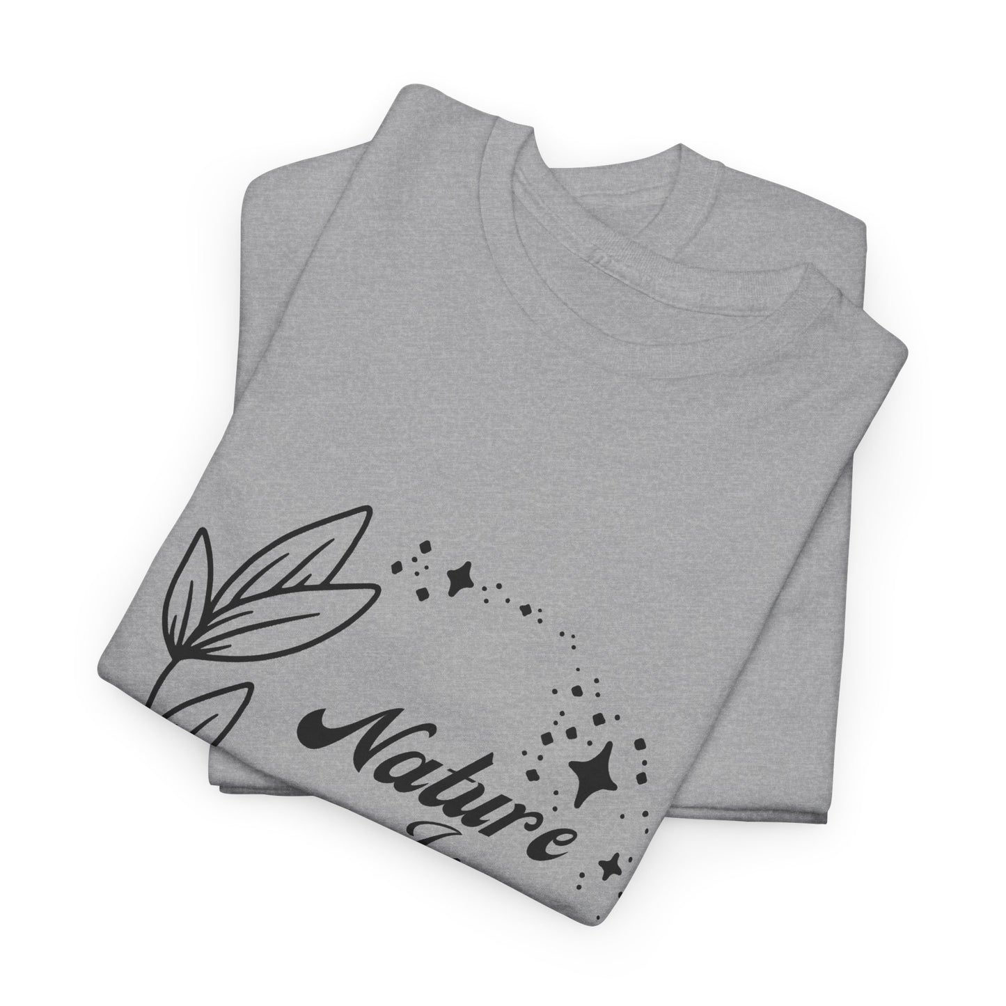 Nature is Magic // Unisex Heavy Cotton Tee - Nature-Themed Casual Wear