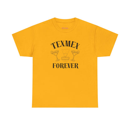 Tex-Mex Forever - Ritas & Queso // Unisex Heavy Cotton Tee - Fun Casual T-Shirt for Food Lovers