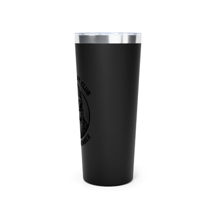 Barefoot Lift Club Founding Member // Copper Vacuum Insulated Tumbler, 22oz - Blue Text