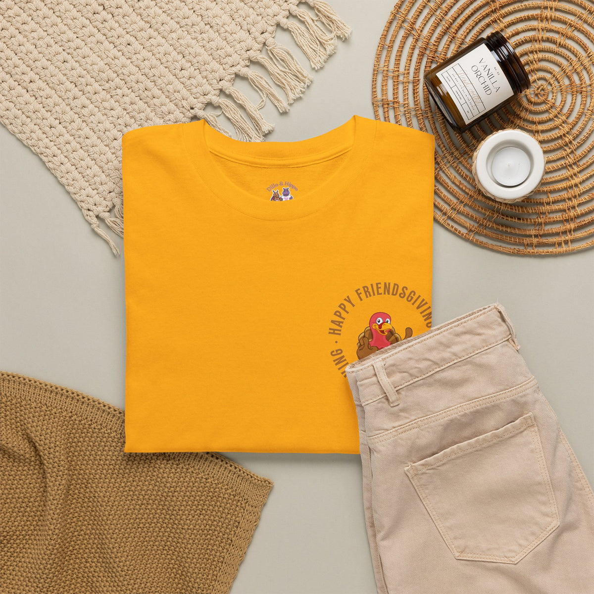 Happy Friendsgiving with My Favorite Turkeys // Unisex Jersey Short Sleeve Tee