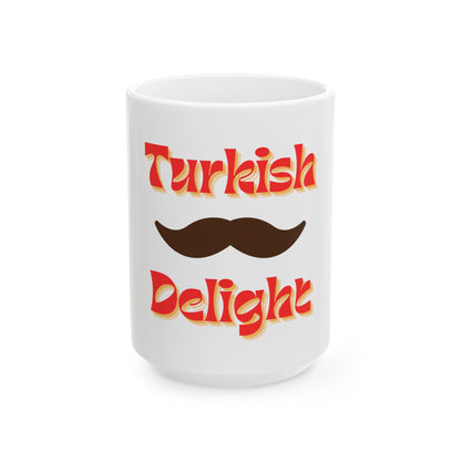 Turkish Delight // Ceramic Mug, (11oz, 15oz)