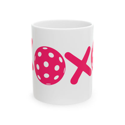 XOXO Pickleball // Ceramic Mug, (11oz, 15oz)