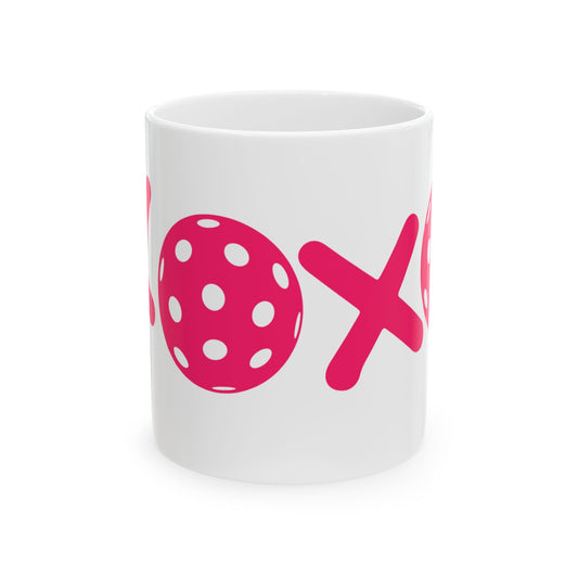 XOXO Pickleball // Ceramic Mug, (11oz, 15oz)