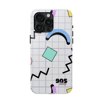 90s Baby Zig Zag and Shapes // iPhone Case