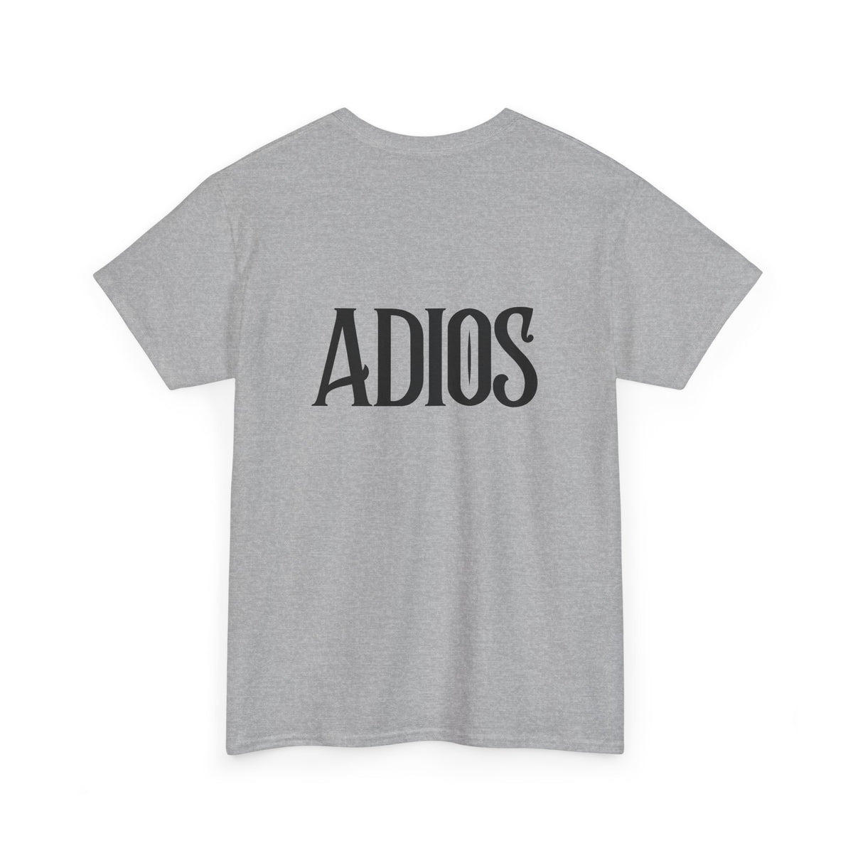 Howdy & Adios  // Unisex Heavy Cotton Tee - Casual Statement Shirt
