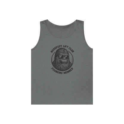 Barefoot Lift Club Founding Member //  Unisex Heavy Cotton Tank Top