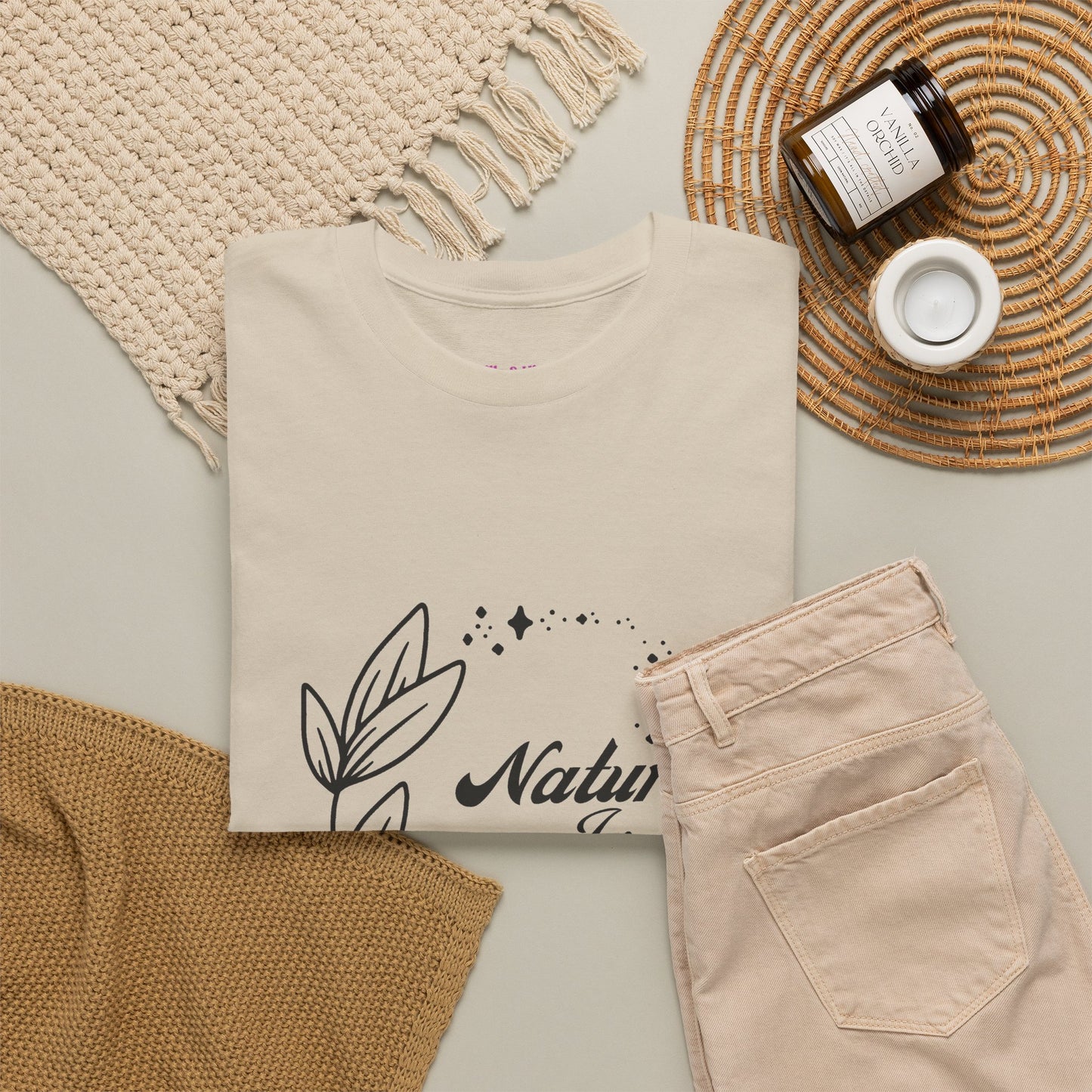Nature is Magic // Unisex Heavy Cotton Tee - Nature-Themed Casual Wear