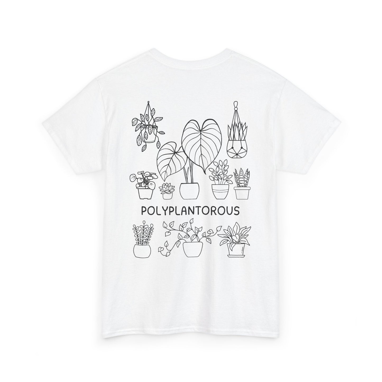 polyPLANTorous // Unisex Heavy Cotton Tee - Perfect for Everyday Comfort