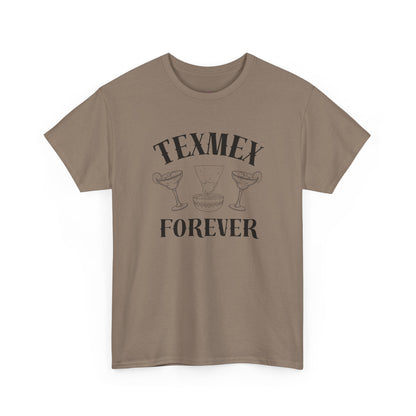 Tex-Mex Forever - Ritas & Queso // Unisex Heavy Cotton Tee - Fun Casual T-Shirt for Food Lovers