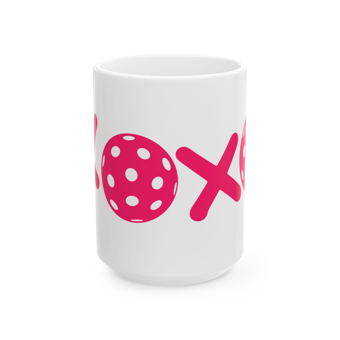 XOXO Pickleball // Ceramic Mug, (11oz, 15oz)