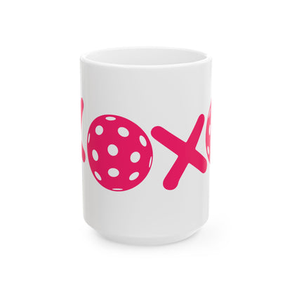 XOXO Pickleball // Ceramic Mug, (11oz, 15oz)