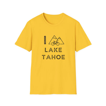 I (Mountain) Bike Lake Tahoe // Unisex Softstyle T-Shirt
