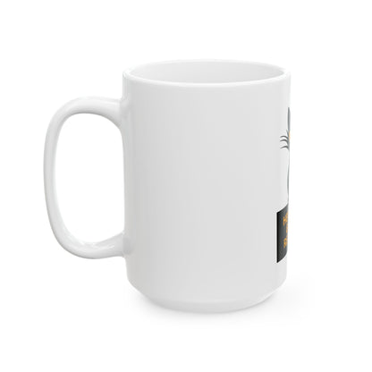 Here, Here Golden Retriever // Ceramic Mug, (11oz, 15oz)