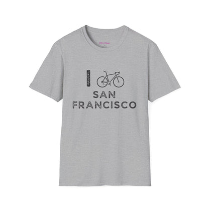 I (Road) Bike San Francisco // Unisex Softstyle T-Shirt